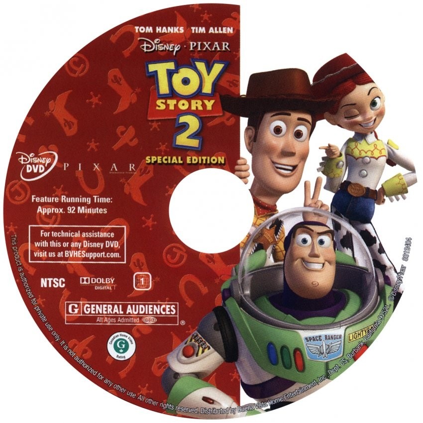 Toy Story 2 Dvd Disney Original Usado Mas Em Bom Esatado R 2000