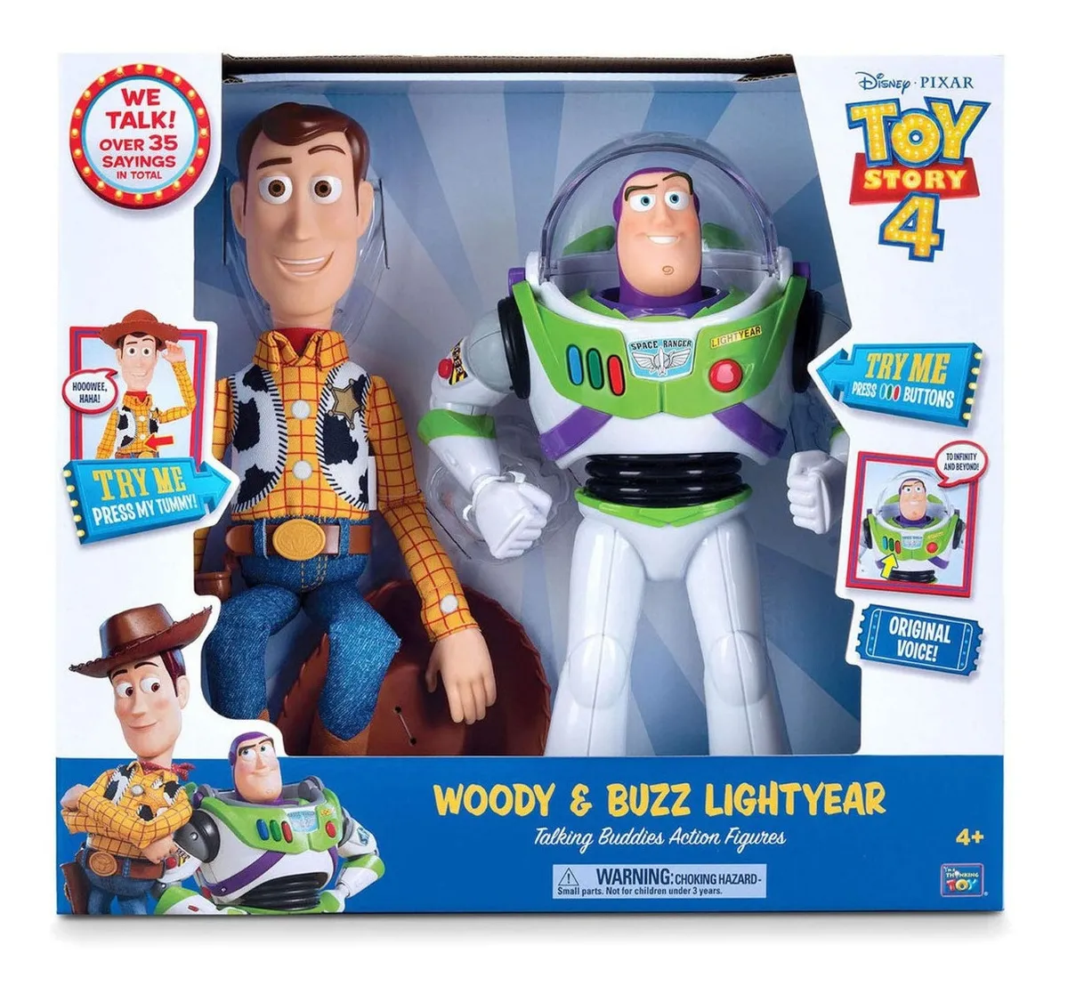 woody interactivo toy story 4
