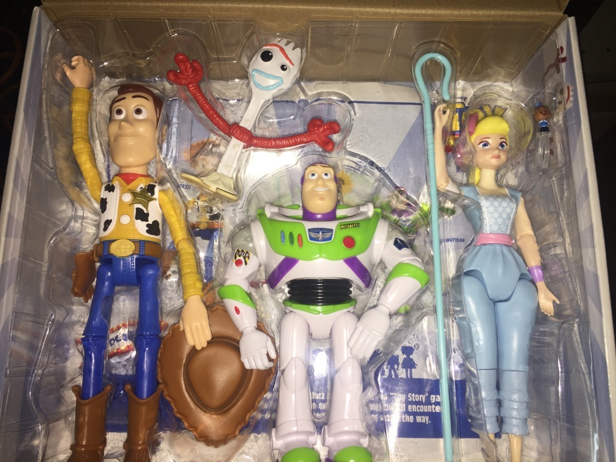 Toy Story 4 Muñecos. Buzz Sheriff Forky. 4 En 1. Originales - $ 6.900,00 en Mercado Libre