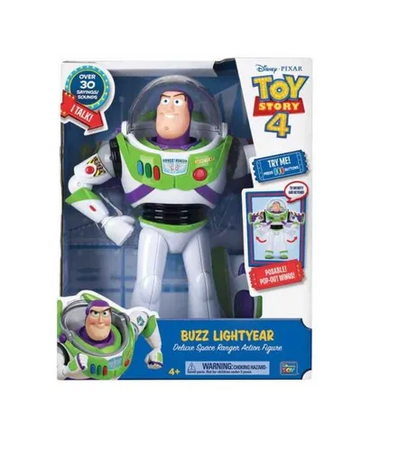 JUGUETIMEX INC. De Infinity toys | Toy Story Buzz Lightyear De Lujo 4 30frases Caja Maltratada - $ 1,199.00