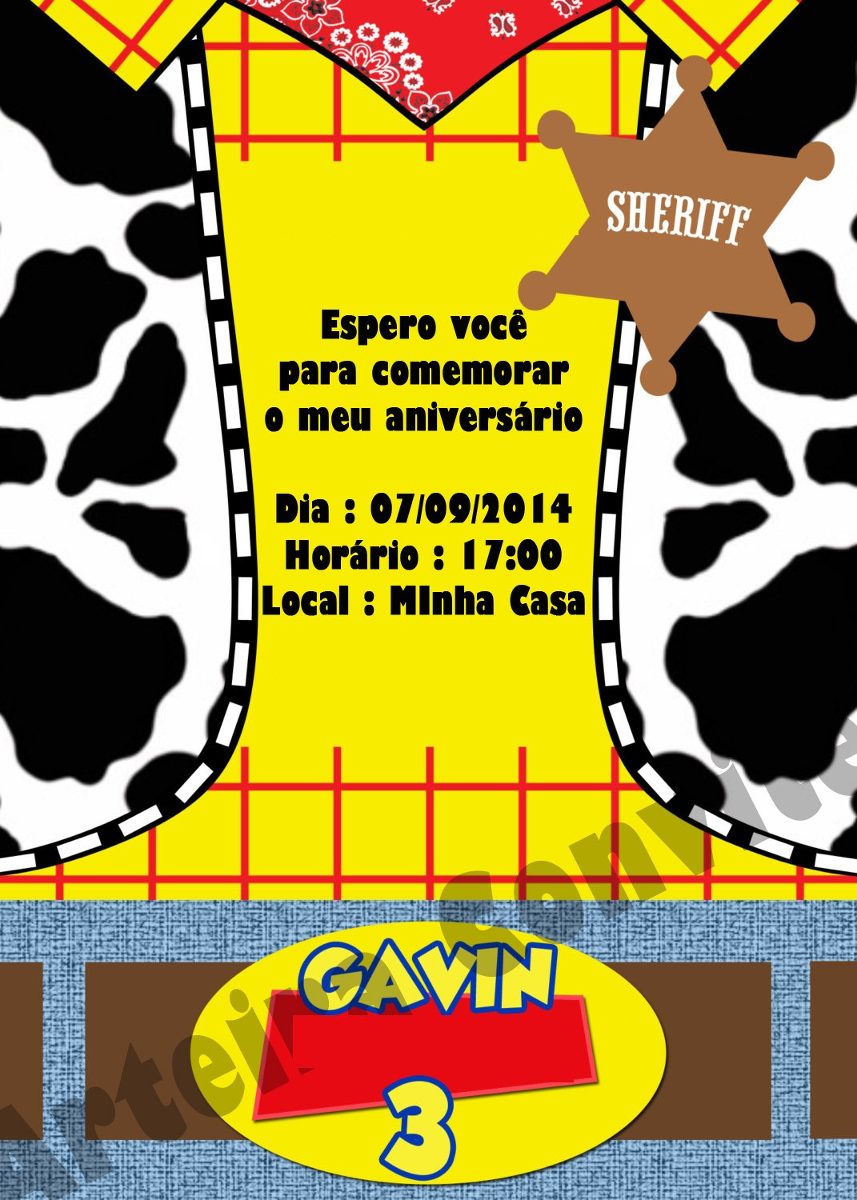 toy story convites 7x10cm 40 unidades r 16 00 em toy story invitations template