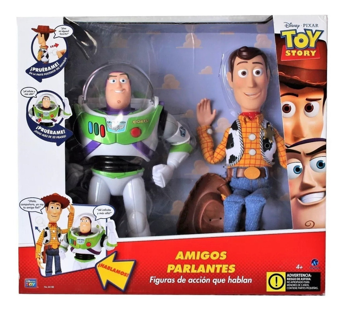 Toy Story Woody Buzz Lightyear Set Deluxe Amigos Parlantes | My XXX Hot ...