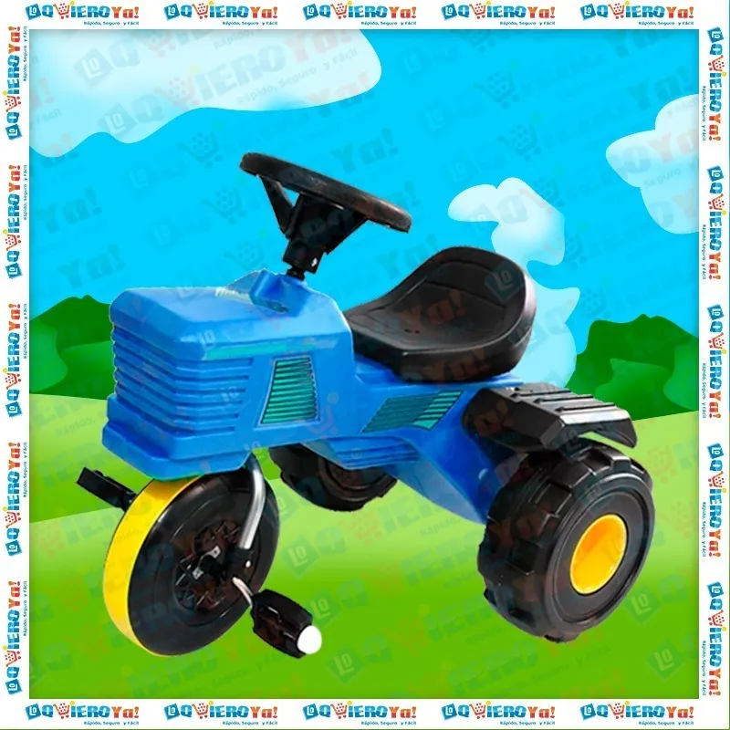 tractor triciclo a pedal