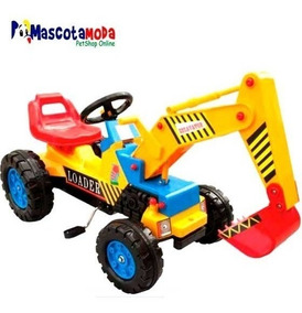 Excavadora Juguete Para El Niños Jardin Tractor En 5A4qRjL3