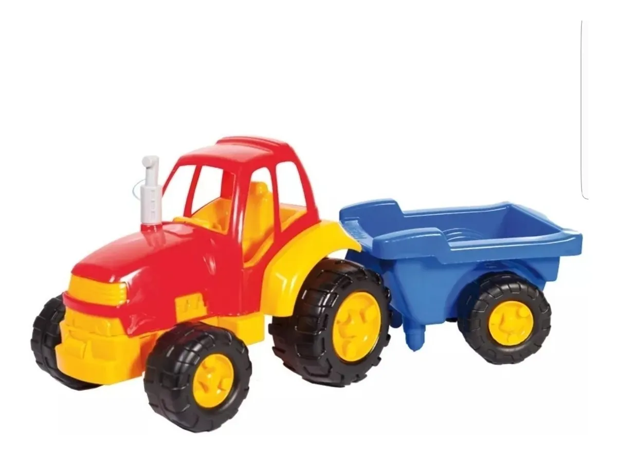 Jugueteria Pizzico | Jugueteria Online | Tractor Rural De Juguete Con Acoplado Duravit 213 (3998) - $ 1.739,99