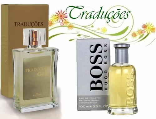 traduções gold 61  tipo woody oriental - hugo boss bottled