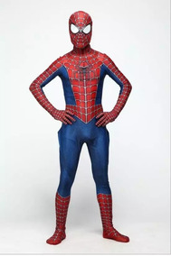 Traje Disfraz Spiderman 3d Real Cosplay - como hacer el traje de spiderman far from home sin robux