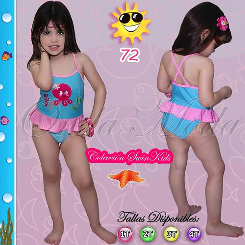 Trajes De Baño Para Bebes Niños Niñas Importados Bs 299