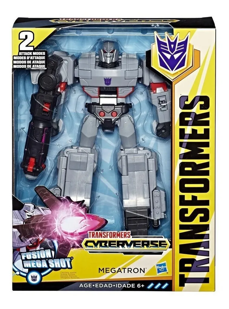 Jugueteria Pizzico | Jugueteria Online | Transformers Cyberverse Megatron Fusion Mega E2066 (5871) - $ 6.279,99