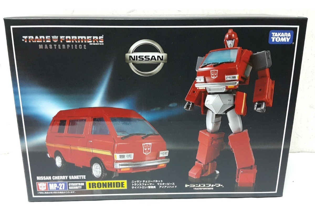Transformers Masterpiece MP-27 IRONHIDE NISSAN CHERRY VANETTE Figure