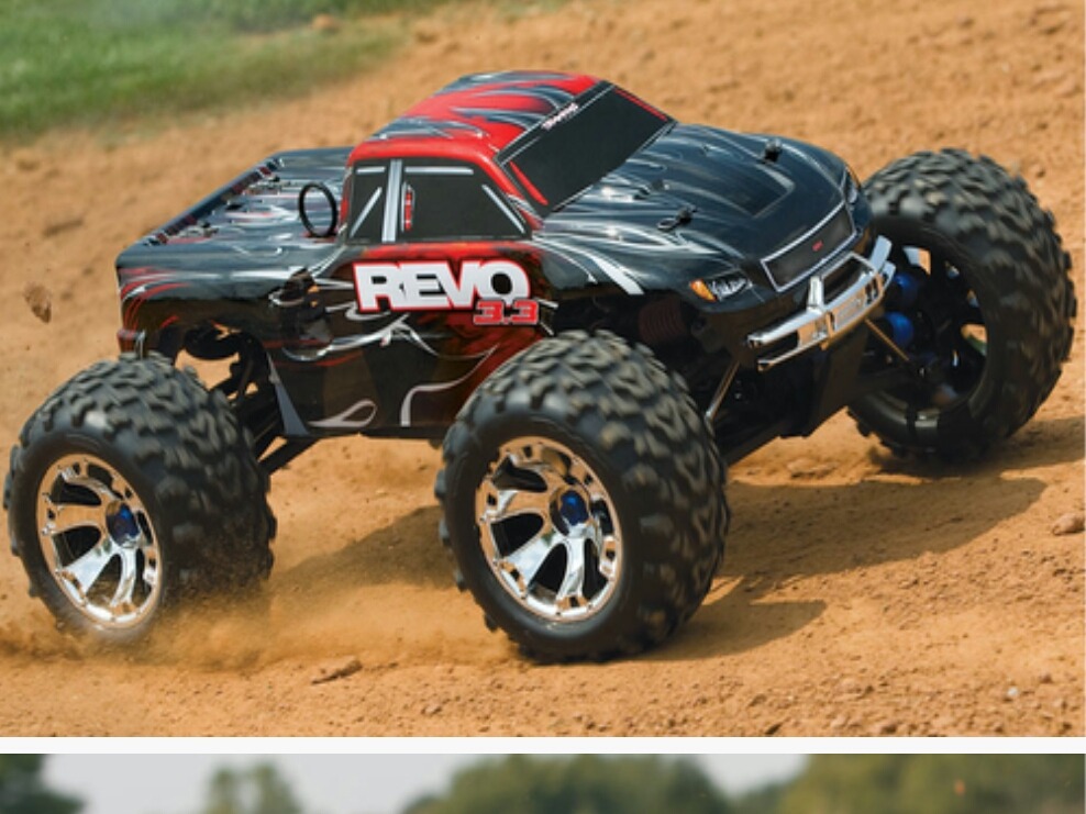 Traxxas Revo 3.3 4WD RTR Nitro Monster Truck Con Radio TQi De 2,4 GHz