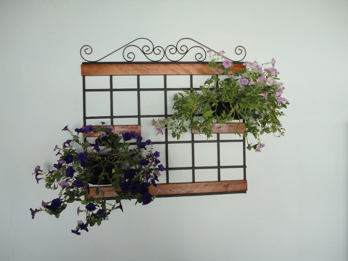 jardim vertical venda:Treliça Para Jardim Vertical Com Arabesco E Madeira – R$ 129,00 em jardim vertical venda:Treliça Para Jardim Vertical Com Arabesco E Madeira – R$ 129,00 em