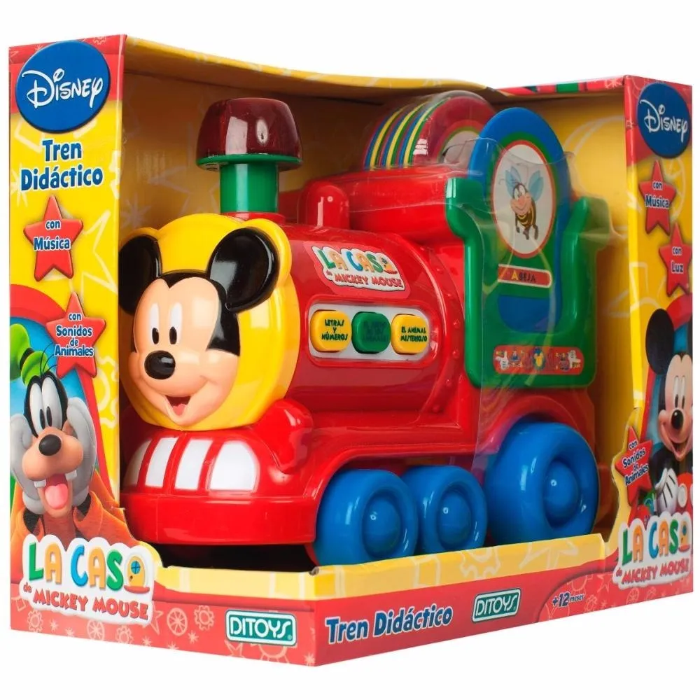 tren de mickey mouse juguete