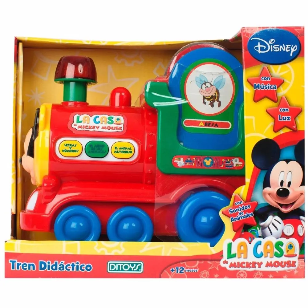 tren de mickey mouse juguete