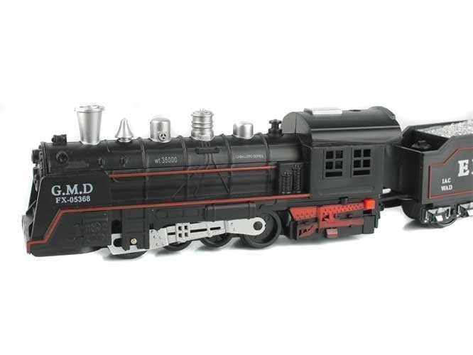 Trenes Electricos A Escala Tren Electrico Escala Locomotora 2 Vagones Y Rieles - Te1127 - $ 135.00
