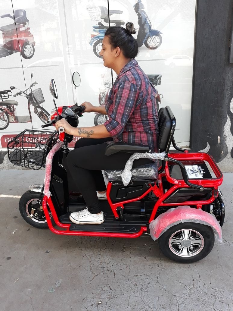 Triciclo Elétrico Motorizado Idoso Deficiente ( Parc 60x 