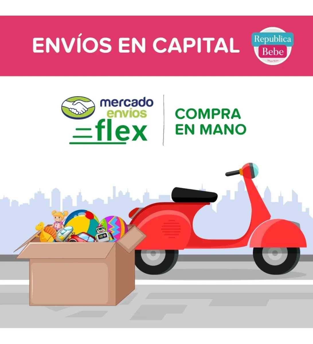 triciclo flex kiddy