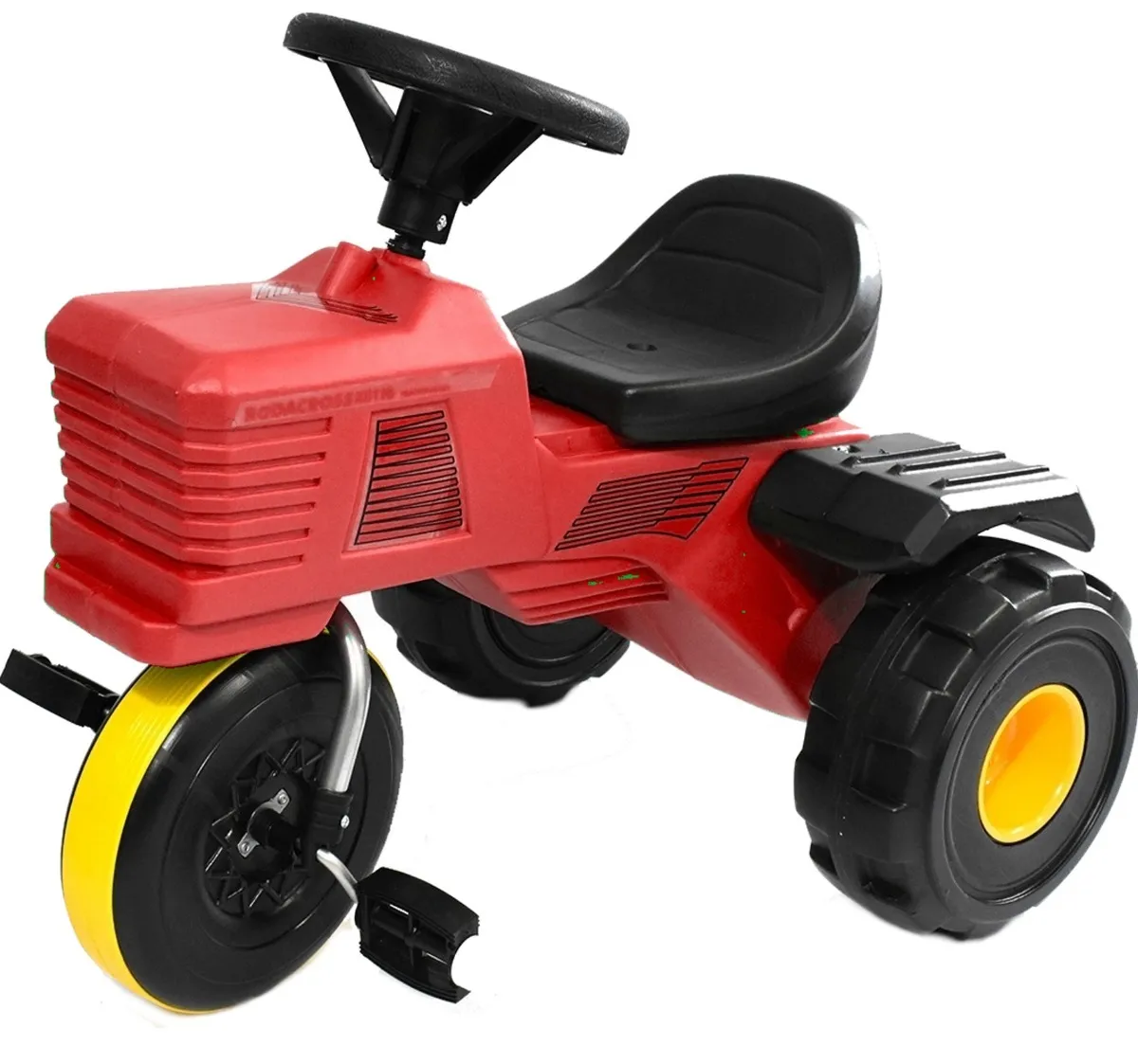 triciclo con volante