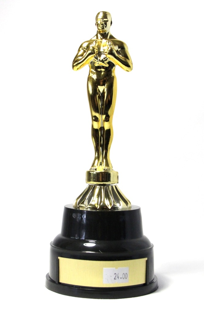 Troféu Oscar, Base Redonda - R$ 28,00 em Mercado Livre