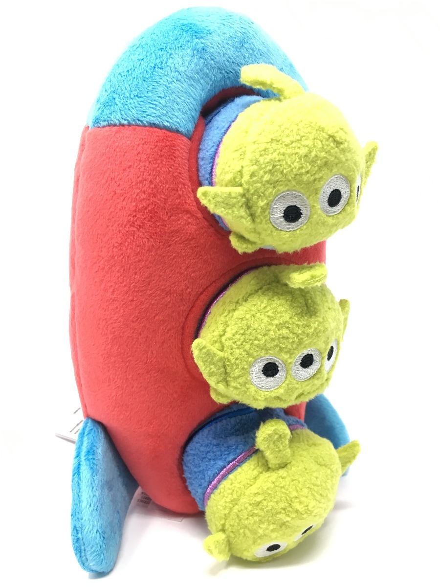  Tsum  Tsum  Toy  Story  Cohete Con 3 Aliens Disney Store 