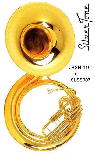 Tuba Sousafon Tipo King Silvertone Slss007 Confirmar ...