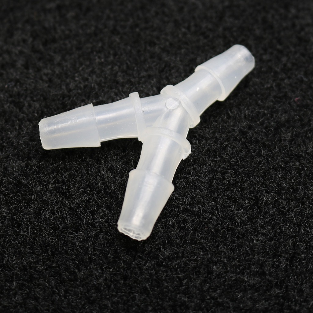 Tubo de silicona de 6 piezas tipo Y diámetro igual tee articulaciones tubo
