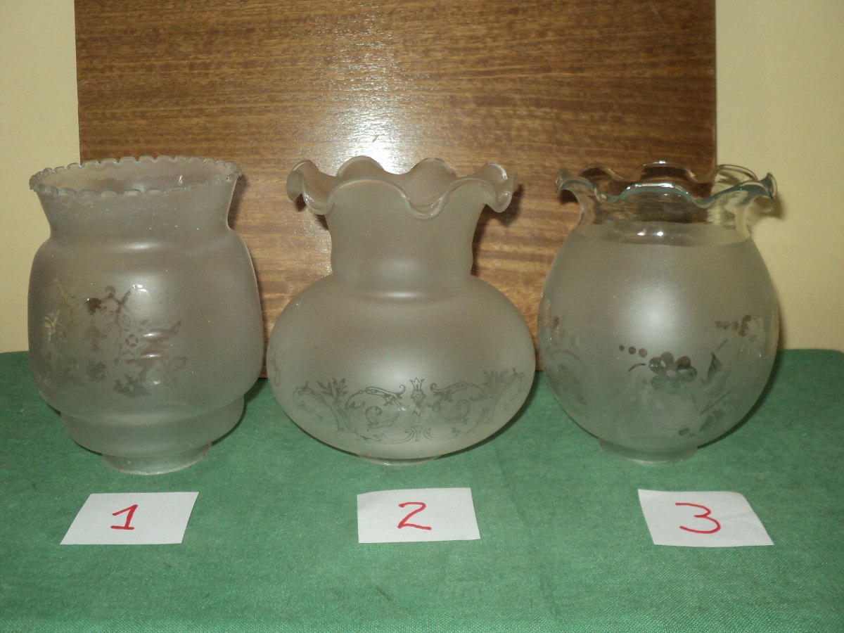 Pintar Tulipas De Cristal De Lamparas Tulipas Para Lamparas. - $ 7.000 en Mercado Libre