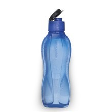Tupperware-Eco Botella Azul 1 litros