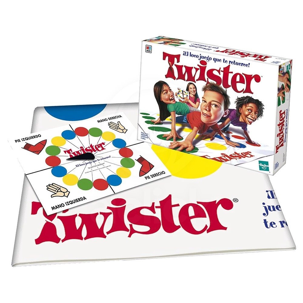 Twister Juego De Mesa Familiar Hasbro Original 1 100 00 En