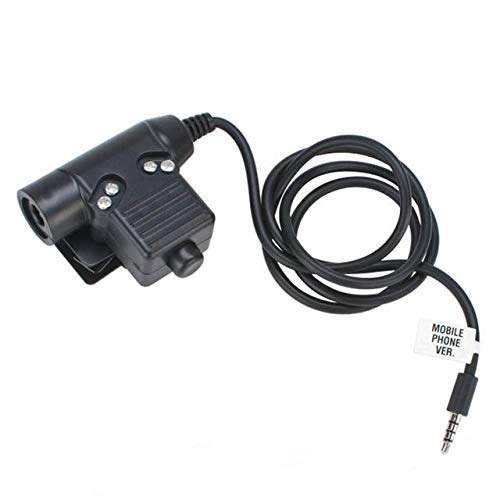 U94 PTT Headset Military Adapter for Z-Tactical for iPhone Cellphone 3.5mm Plug