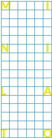 Grilla MiniLato: Vertical
