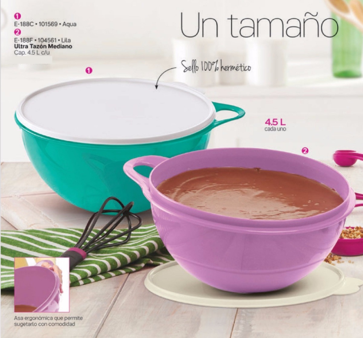 Ultra Tazon Chico Tupperware Ultra Tazón Mediano Tupperware Cod. E-188c 101569 - $ 241.00 en Mercado