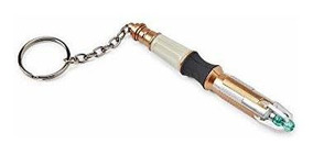 Doctor Who 10th Mini Doctor Sónico Destornillador Llavero Antorcha