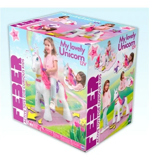 unicornio montable electrico