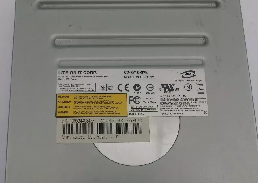 LITE-ON SOHR-5239V DRIVERS FOR MAC LITE-ON SOHR-5239V 64BIT DRIVER