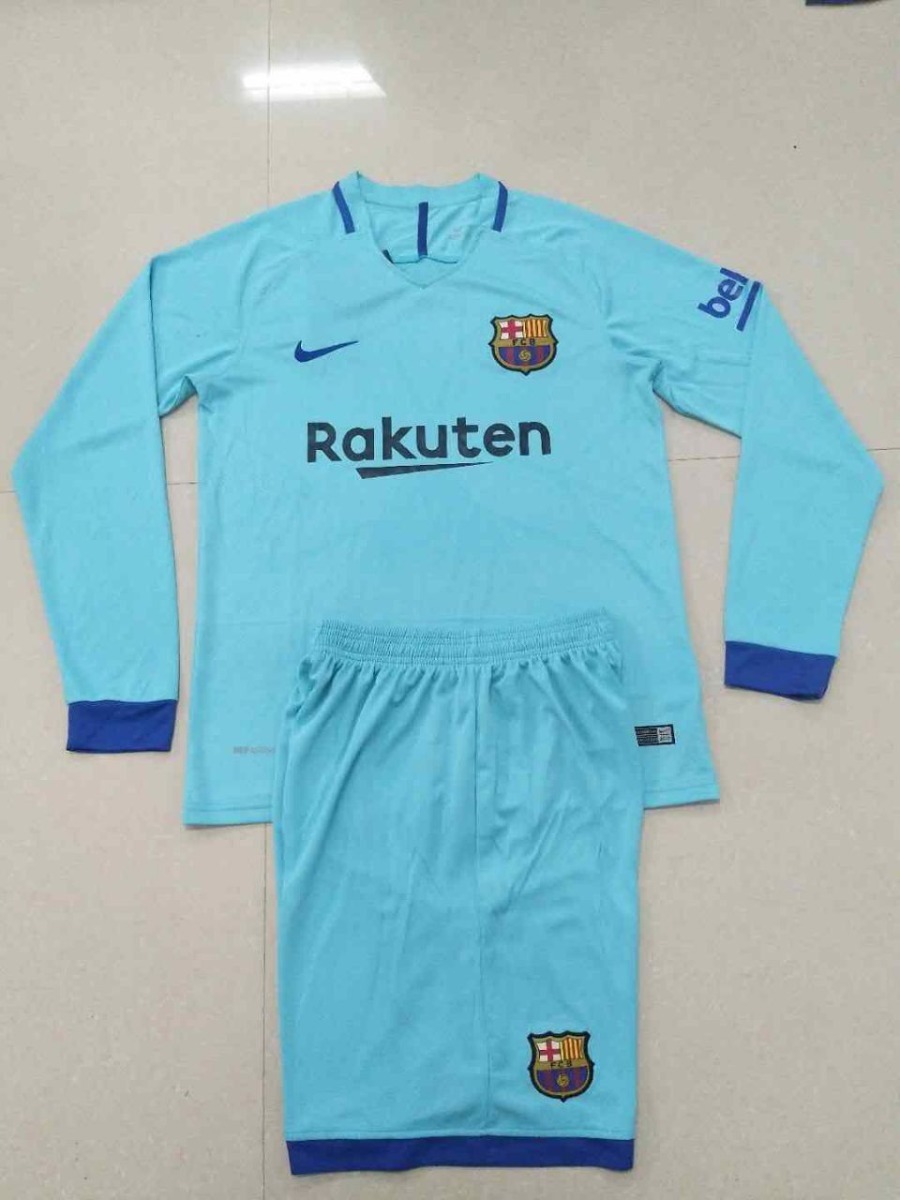 uniforme del Barcelona manga larga uniforme del Barcelona manga larga