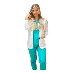 Uniforme Pijama Medica De Mujer Scrub Antifluidos 
