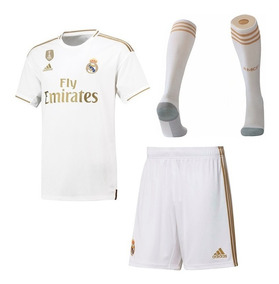 Uniforme Real Madrid Local 20192020 Camiseta Short Y Medias