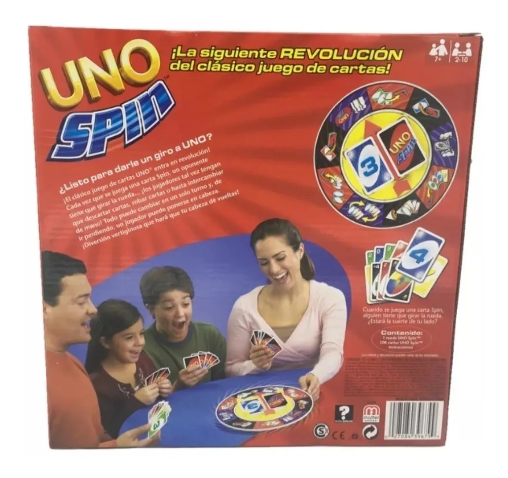 Cartas Uno Spin Tienda Online De Zapatos Ropa Y Complementos De Marca