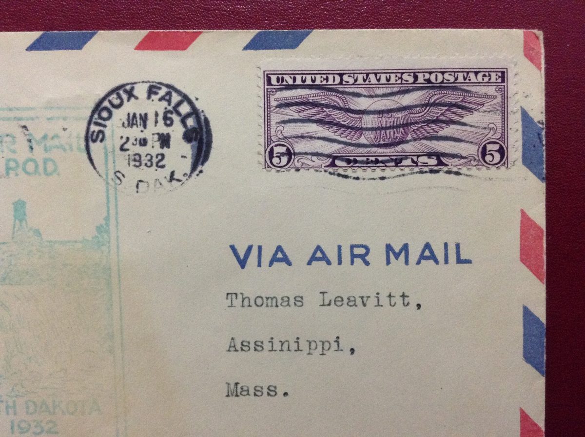 Usa 1932 - Selos Em Carta Dos Estados Unidos Envelope 