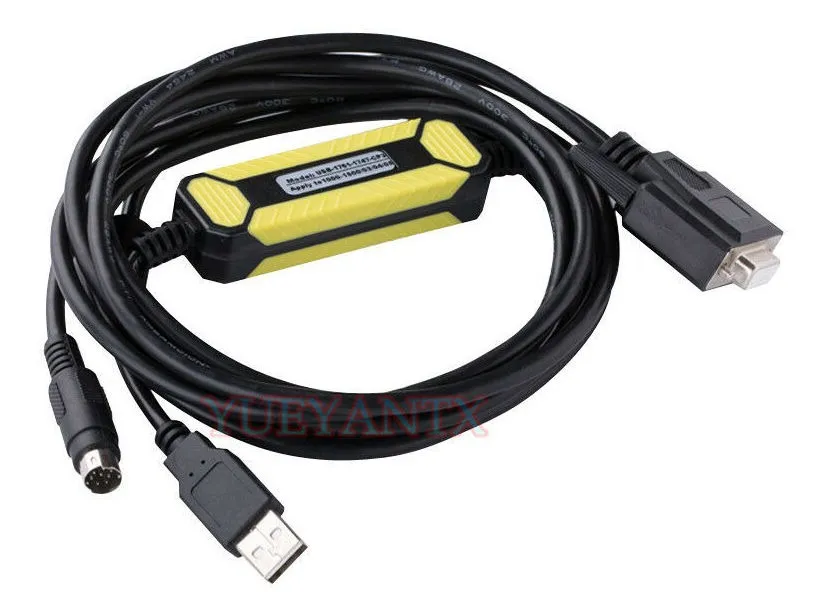 USB-1761-1747-CP3 For AB Micro Lonix SLC 5//03 5//04 5//05 PLC Programming Cable