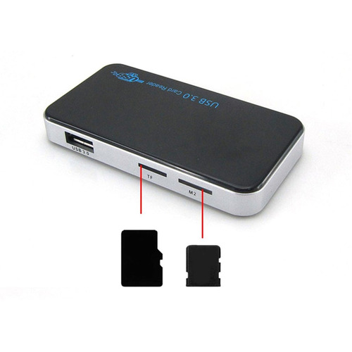 All-in-1 USB 3.0 lector de tarjeta de memoria Compact Flash Multi Compact Flash Adaptador microSD MS XD