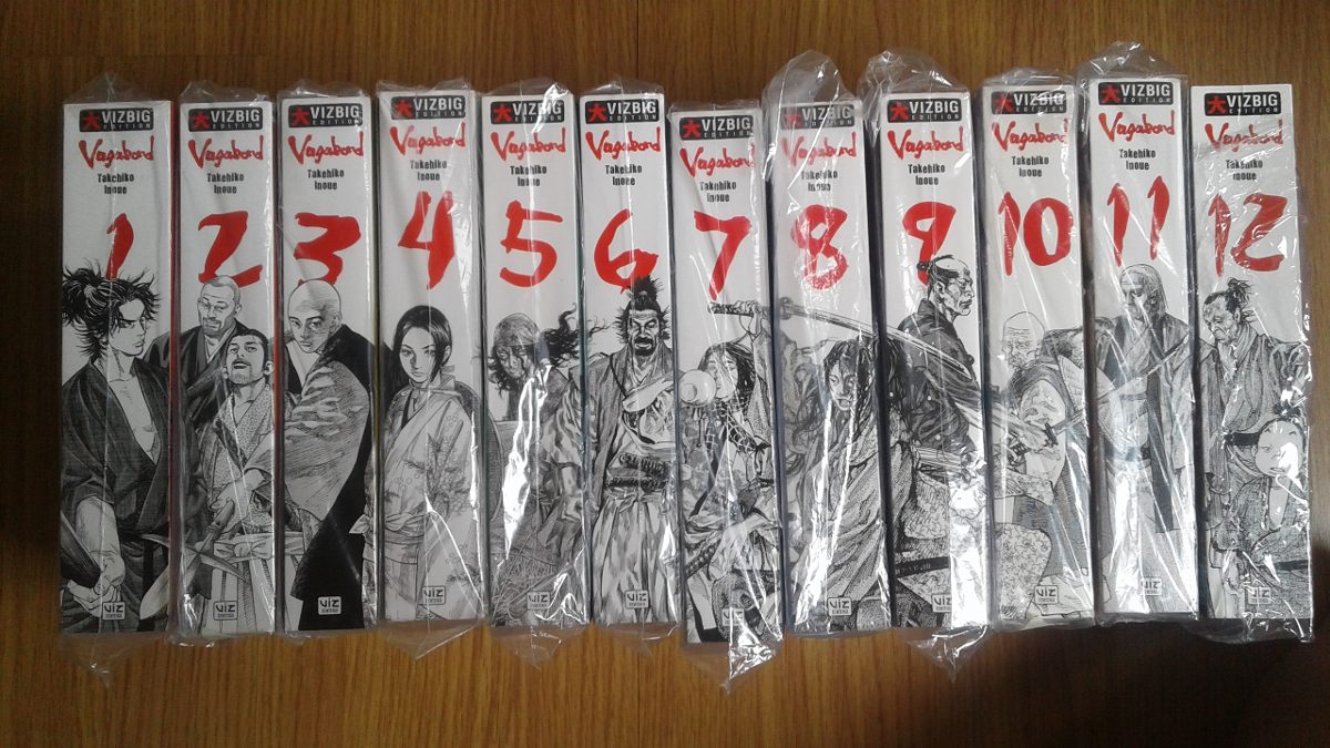 How Many Volumes Of Vagabond Are There Vagabond (vizbig Edition) 12 Volumes! - R$ 690,00 em Mercado Livre