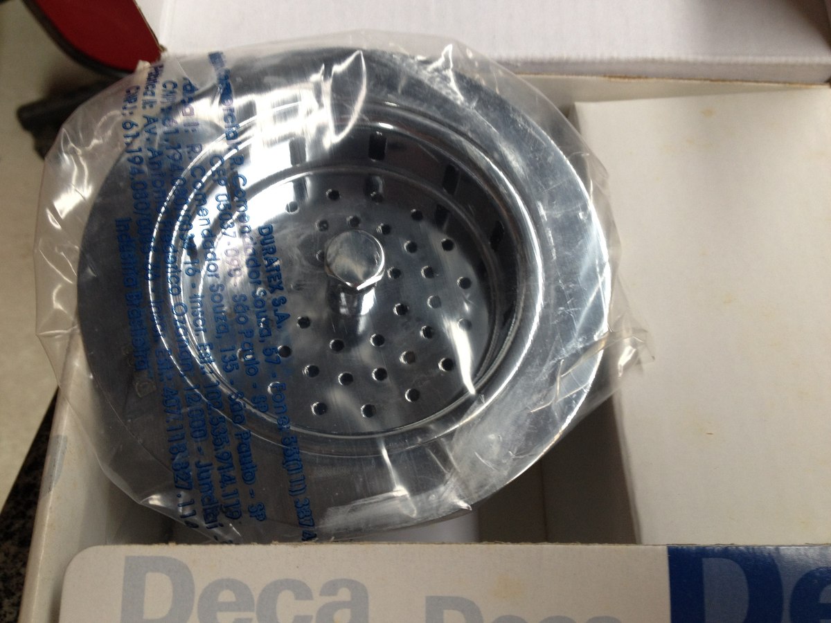 Valvula Pia De Cozinha 4 1/2-deca -2 Peças - Mercado Livre