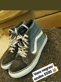 vans negras talla 36