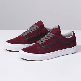 {keywor d} vans rojo vino mujer