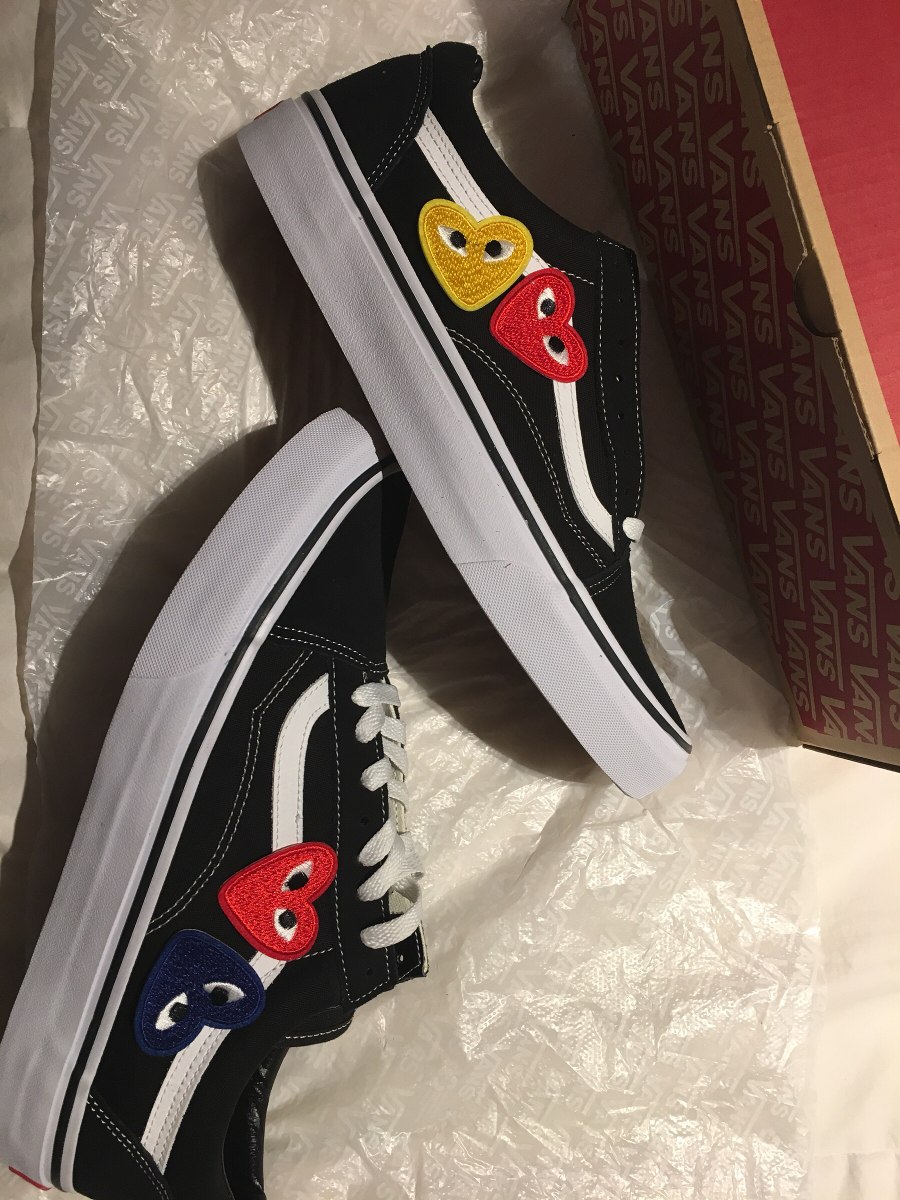 vans x cdg play