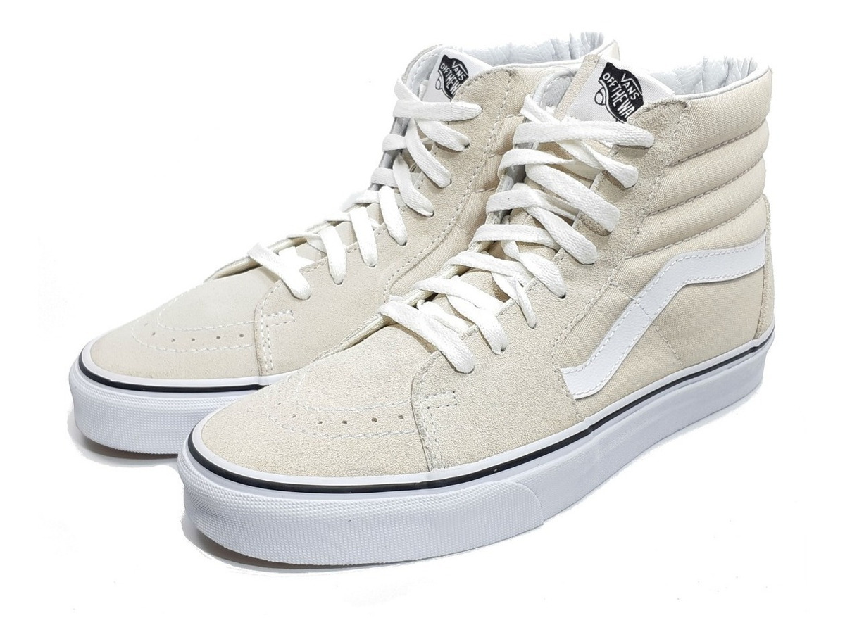 Vans Tenis Sk8 Canvas Sk8-hi Originales Beige - $ 1,099.00 en