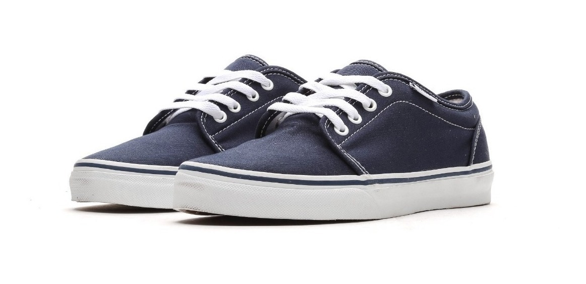 vans vulcanized azul