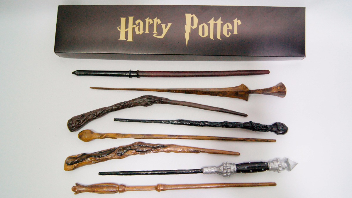 Varinhas Harry Potter + Mapa Do Maroto + Carta De Hogwarts 